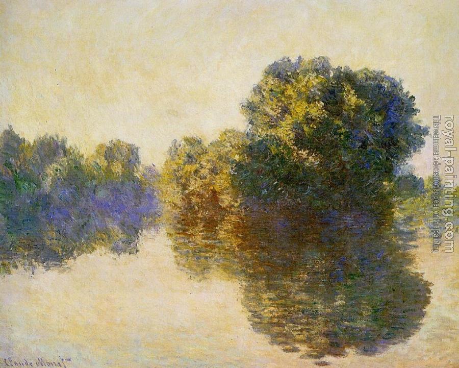 Claude Oscar Monet : The Seine near Giverny III